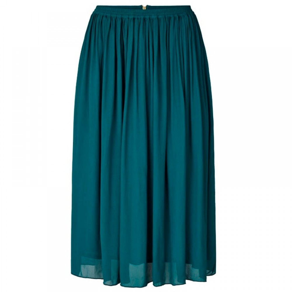 Lollys Laundry nederdel - Pauline Skirt, Petrol