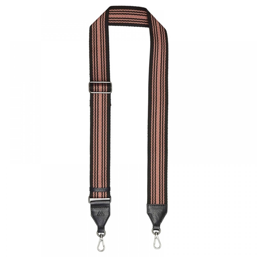 Markberg taskerem - Finley Guitar Strap, Black Bloom