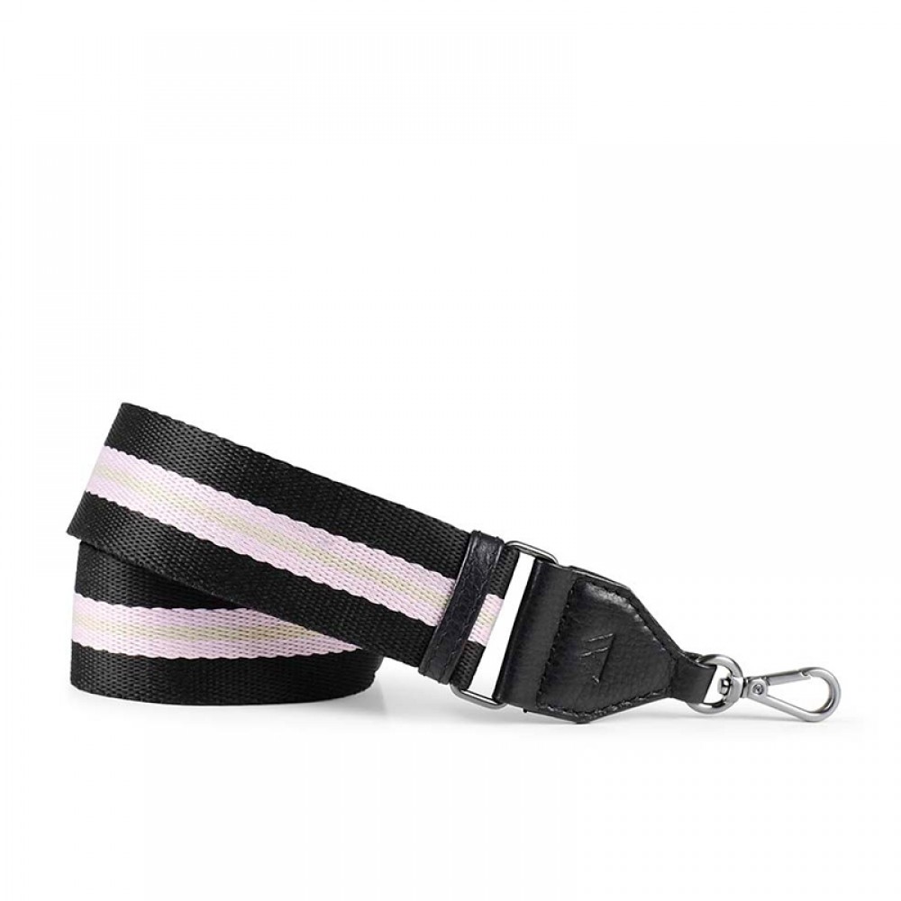 Markberg taskerem - Finley Guitar Strap, Black Lavender