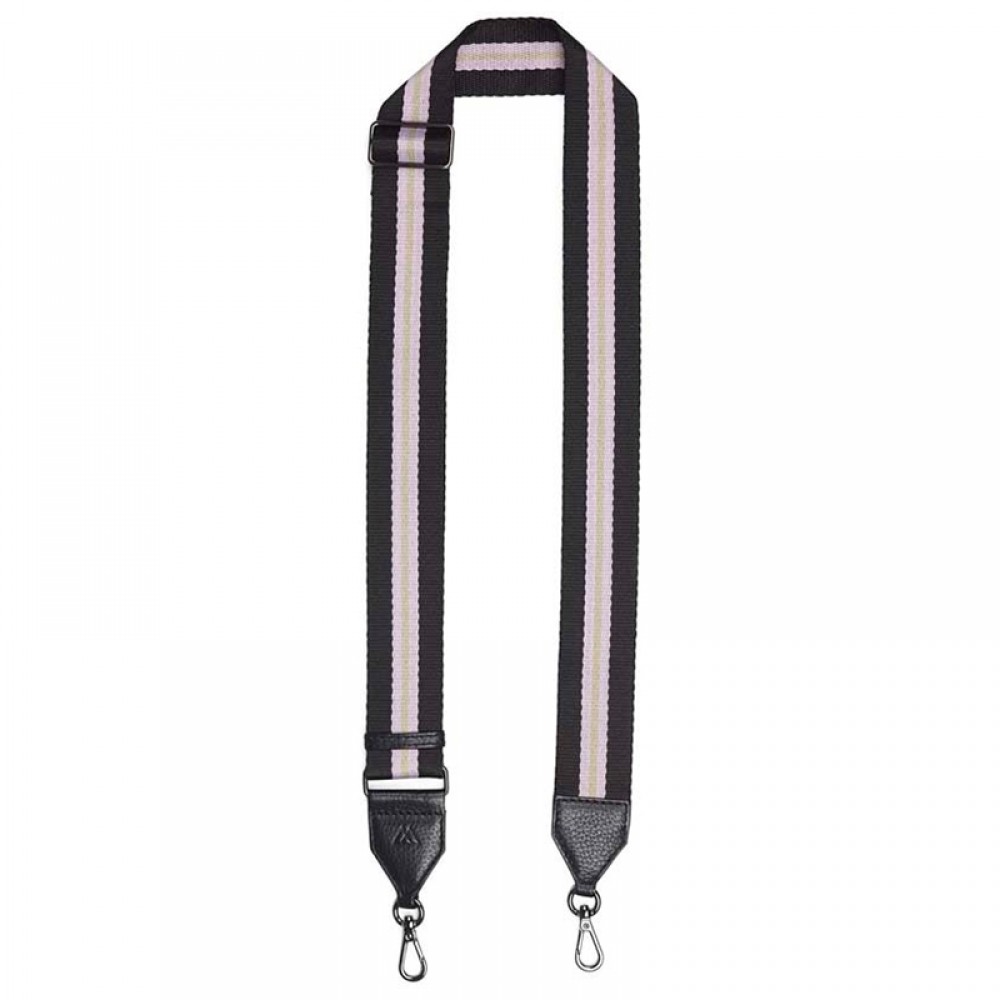 Markberg taskerem - Finley Guitar Strap, Black Lavender