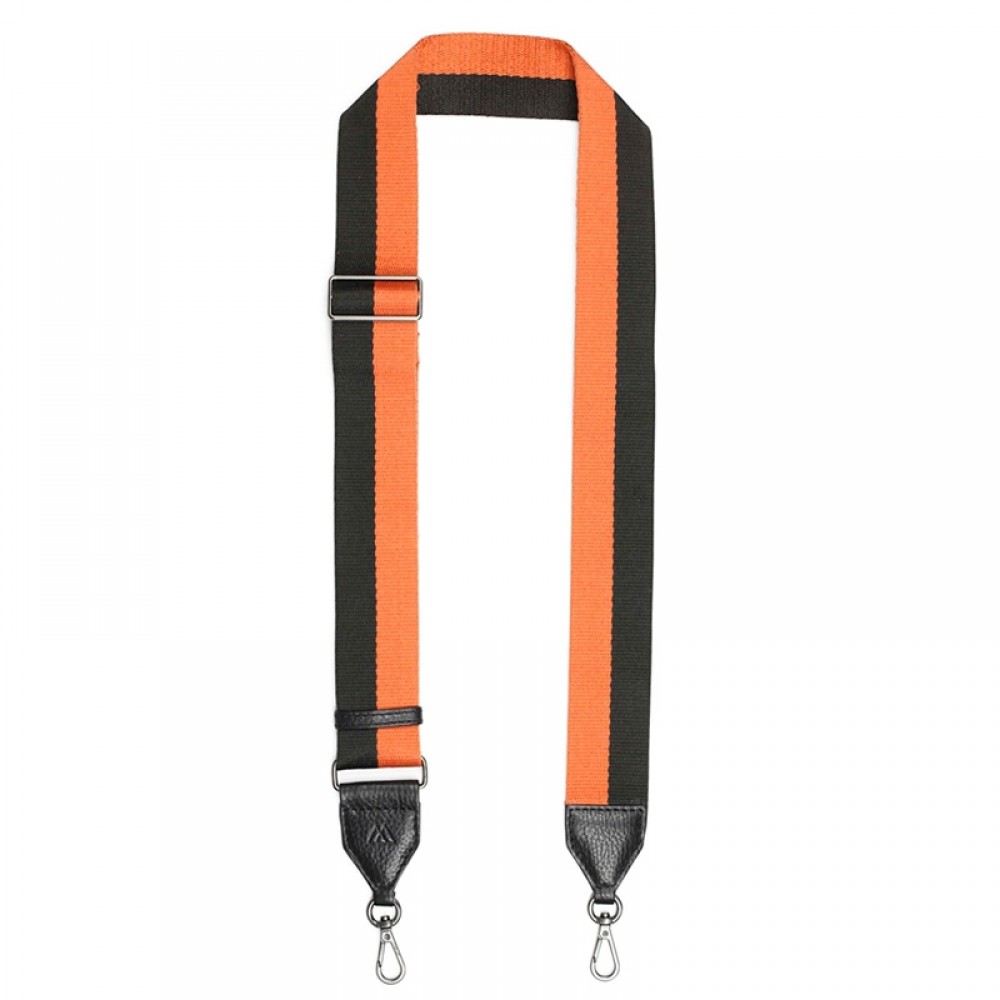 Markberg taskerem - Finley Guitar Strap, Black Orange