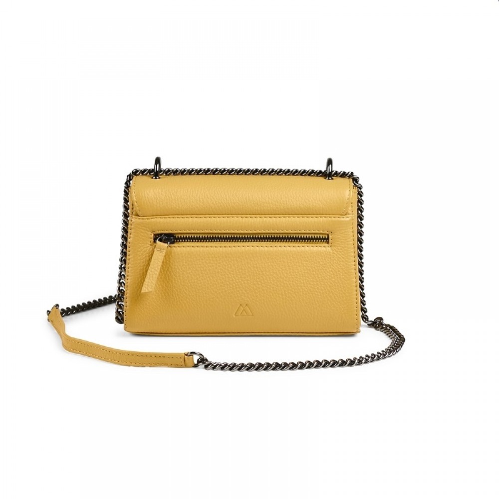 Markberg taske - Vega Crossbody Grain, Lemon