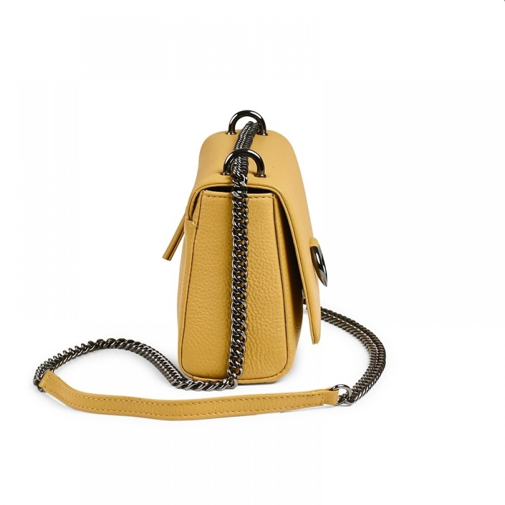 Markberg taske - Vega Crossbody Grain, Lemon