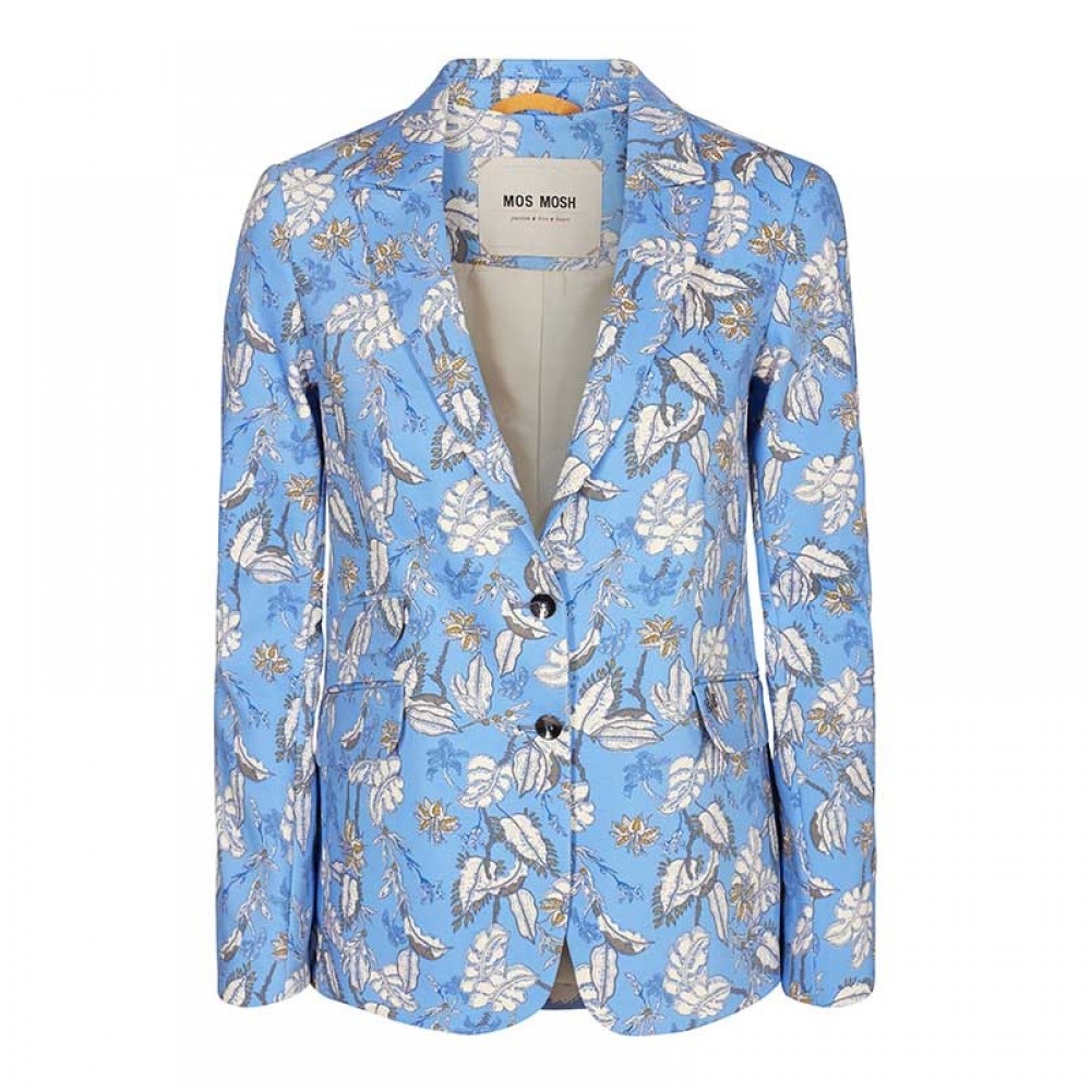 Mos Mosh blazer - Blake Dali Blazer, Ultramarine Print