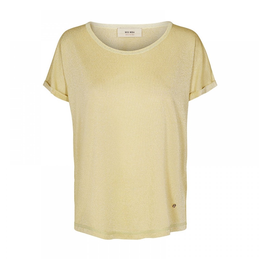Mos Mosh bluse - Kay Tee, Shadow Lime