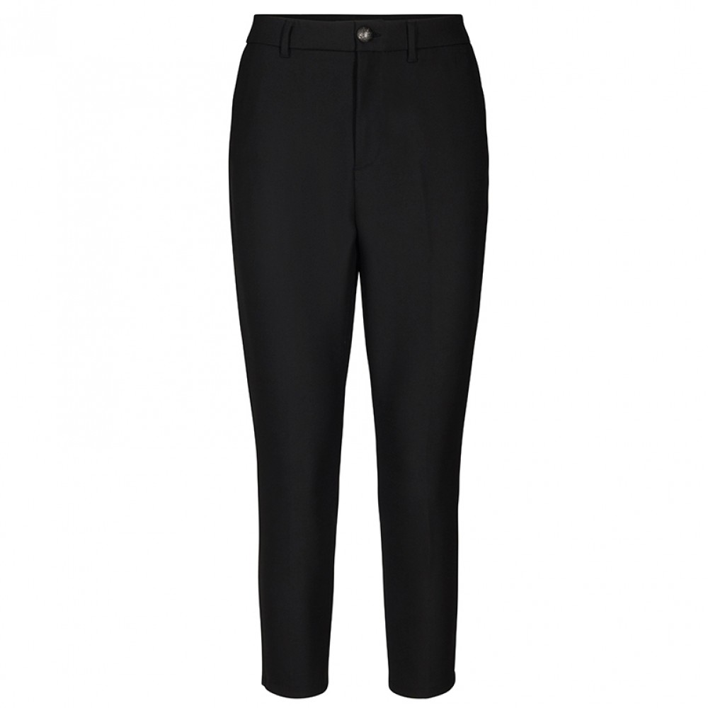Mos Mosh bukser - Kara Portman Pant, Black
