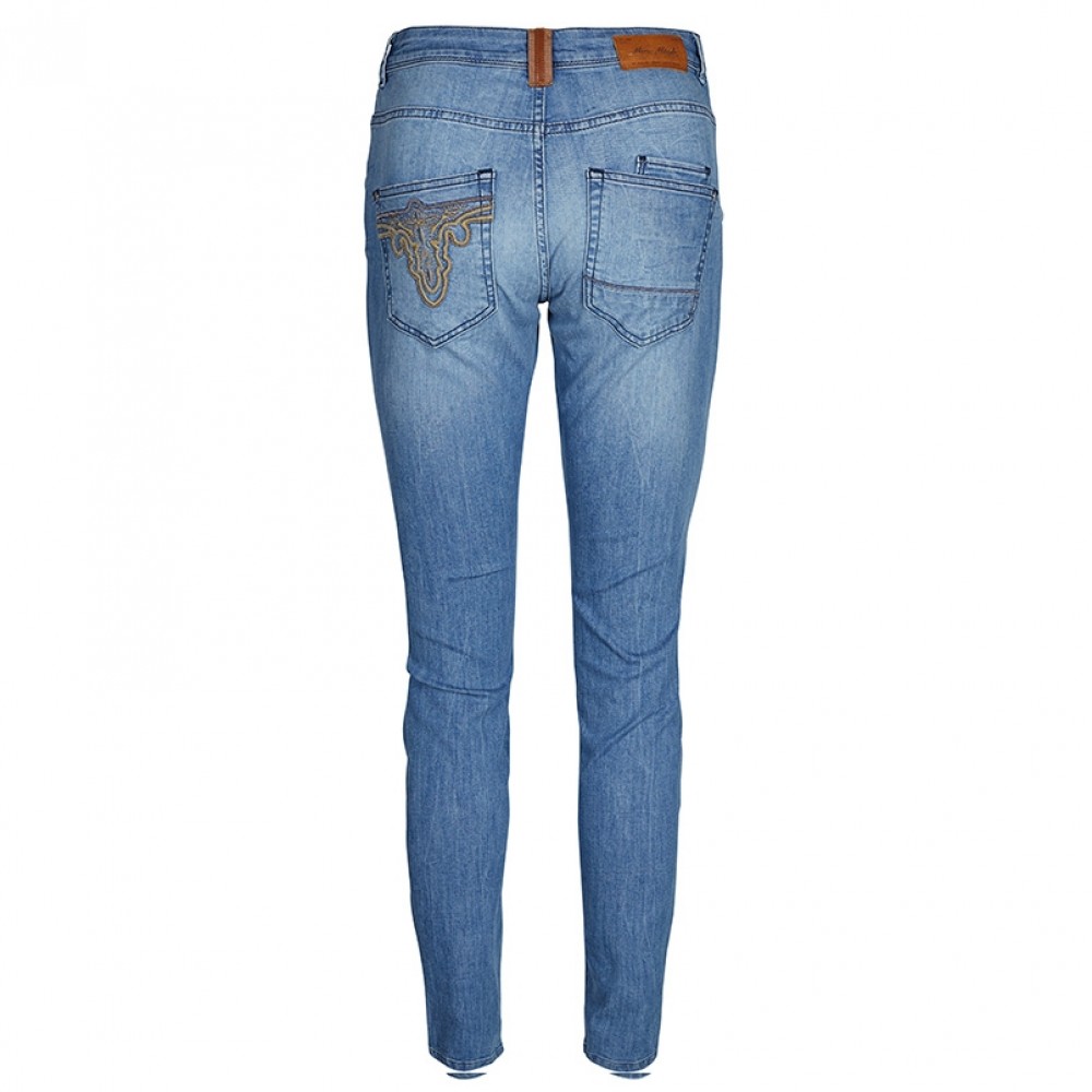 Mos Mosh jeans - Bradford Empire Jeans, Light Blue Denim
