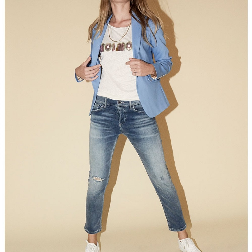 Mos Mosh jeans - Ava Vintage Jeans, Blue Denim