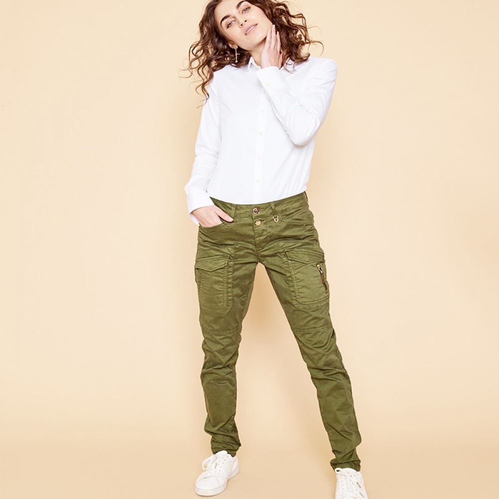 Mos Mosh bukser - Hurley Deco Cargo Pant, Army 