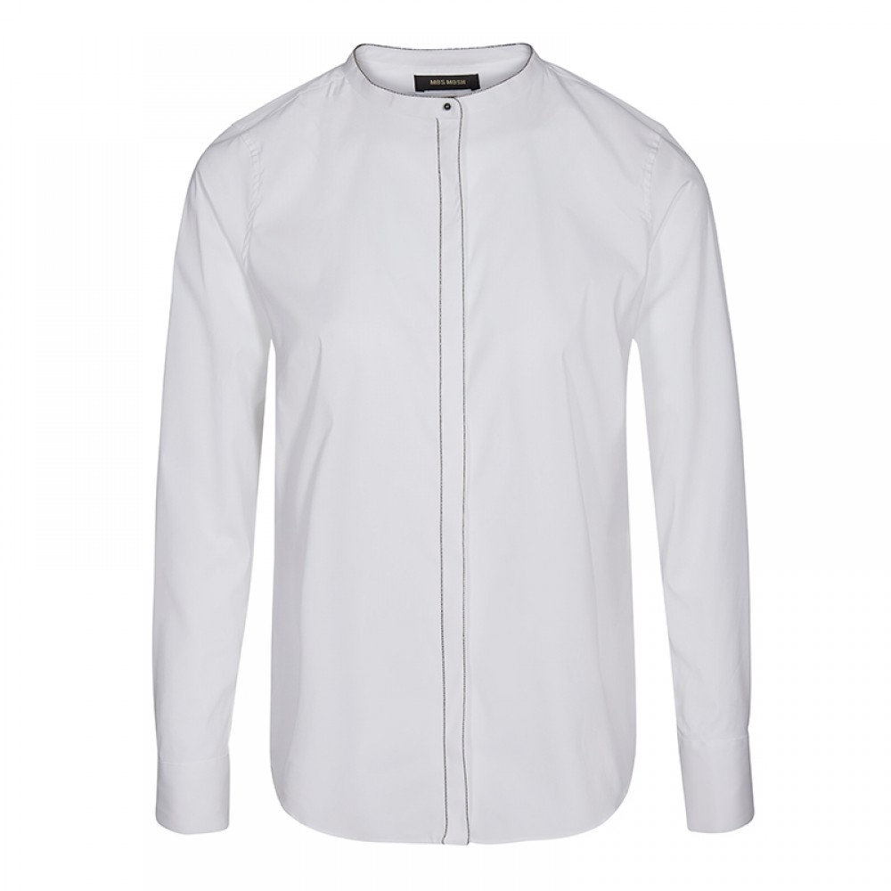 Mos Mosh skjorte - Mari Shirt LS, White