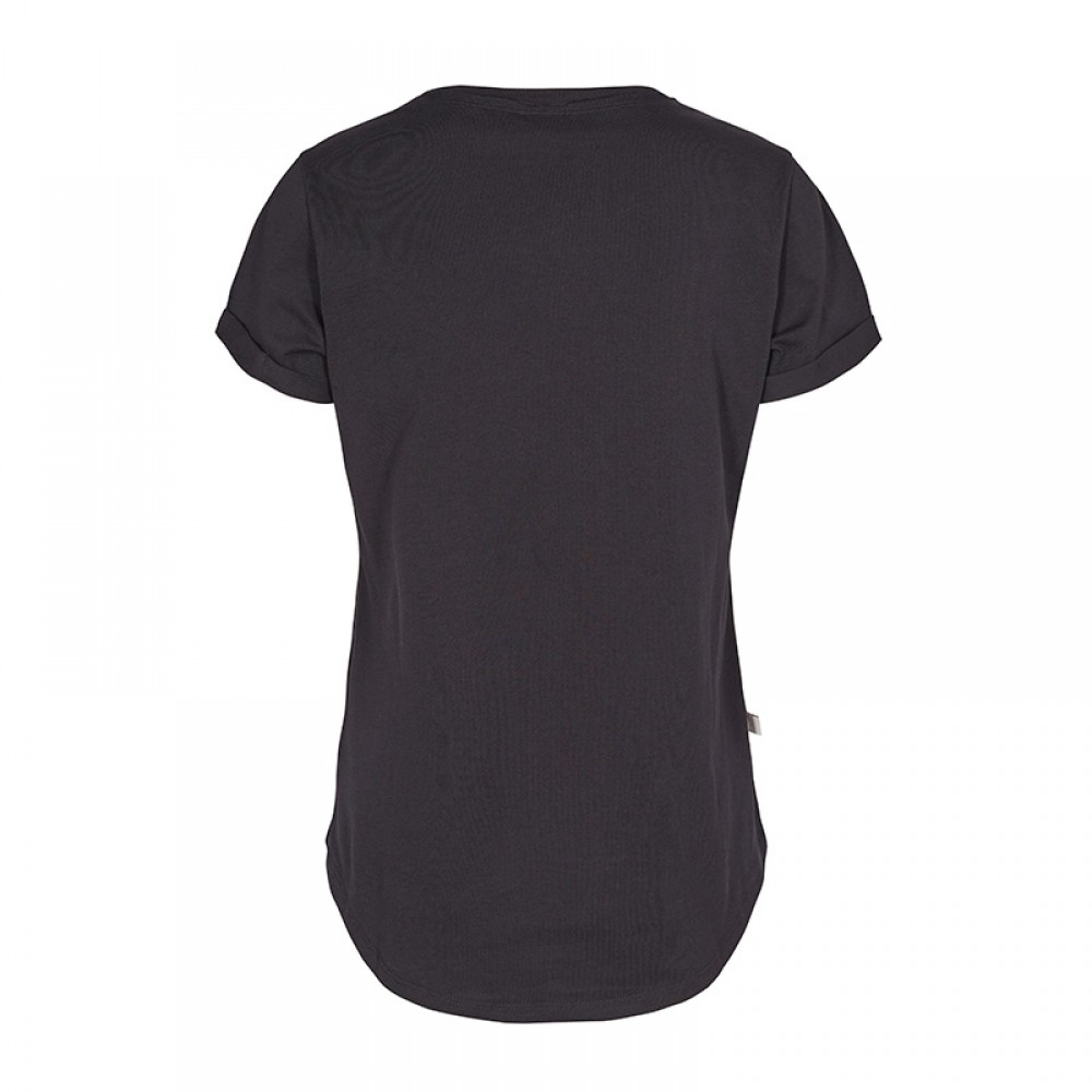 Mos Mosh bluse - Isee O-neck Tee, Black