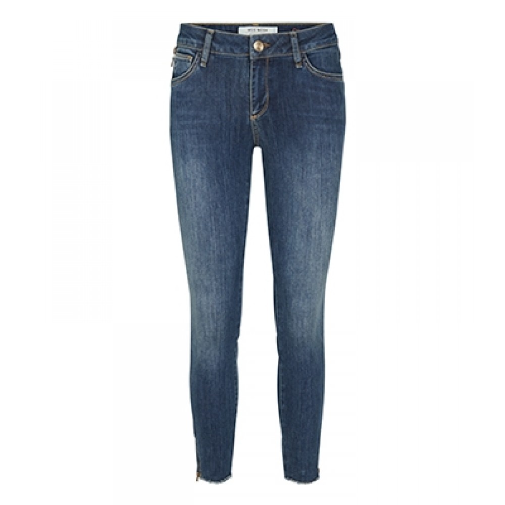 Mos Mosh jeans - Victoria Favourite 7/8, Blue Denim