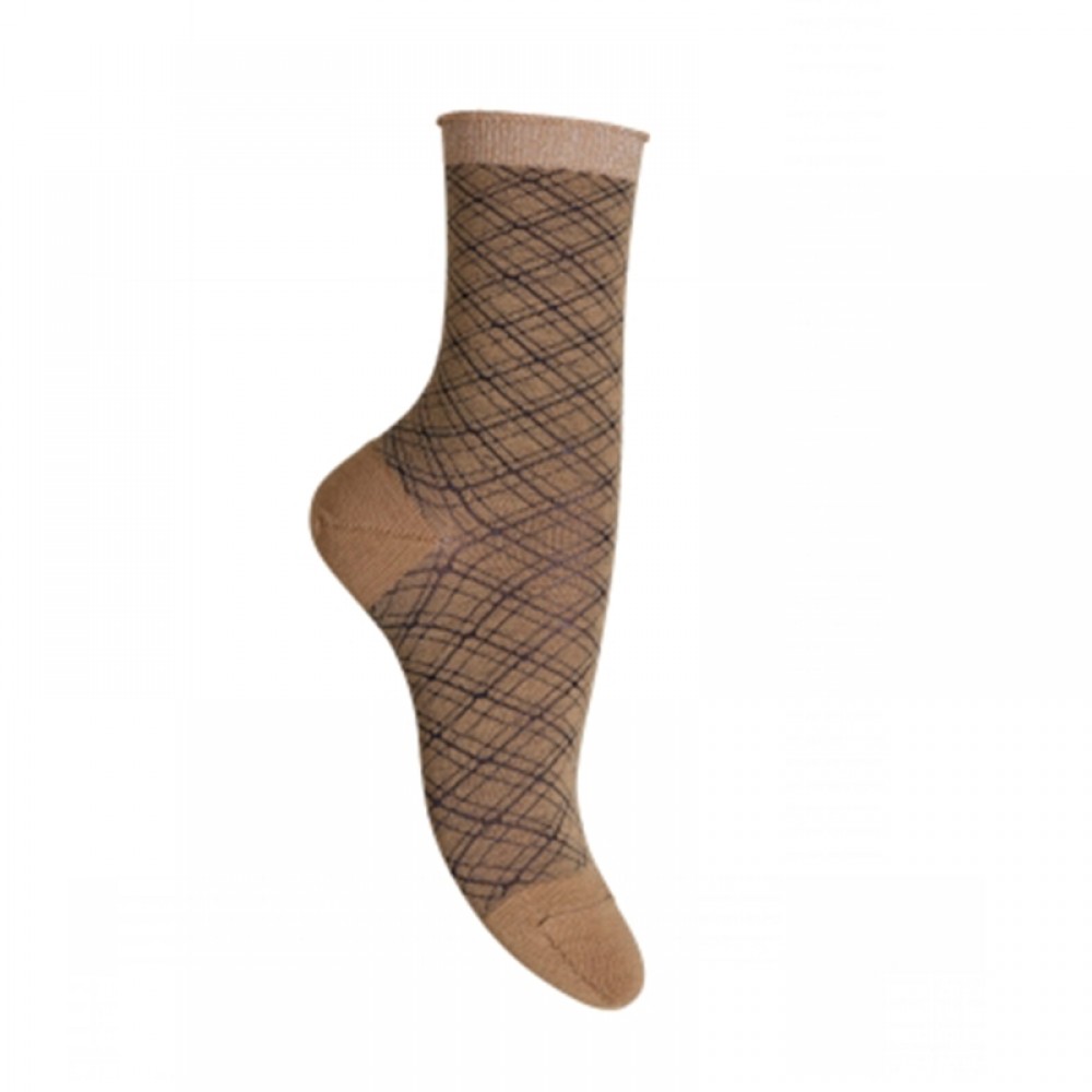 MP Denmark strømper - Ankle Moss, Wood