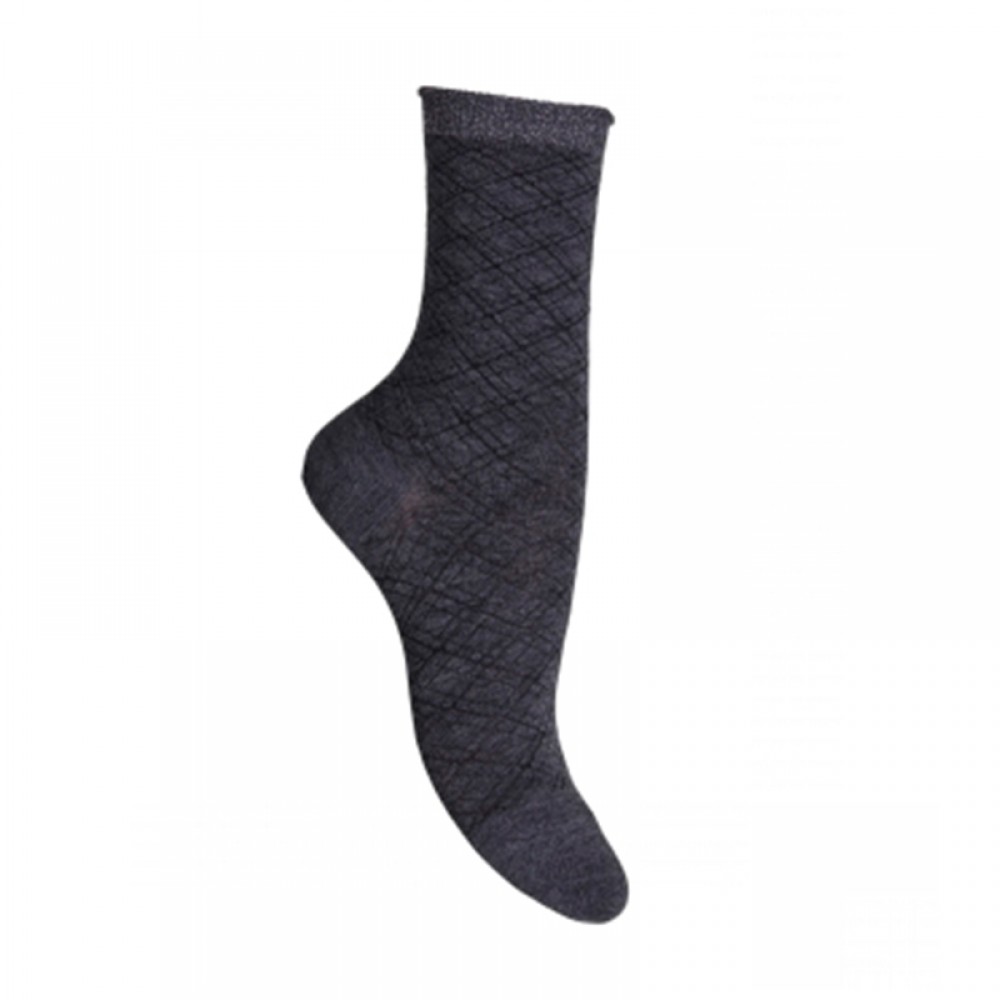 MP Denmark strømper - Ankle Moss, Dark Grey