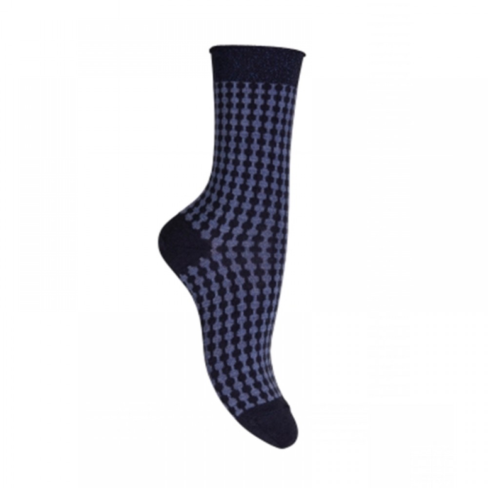 MP Denmark strømper - Ankle Sanden, Navy