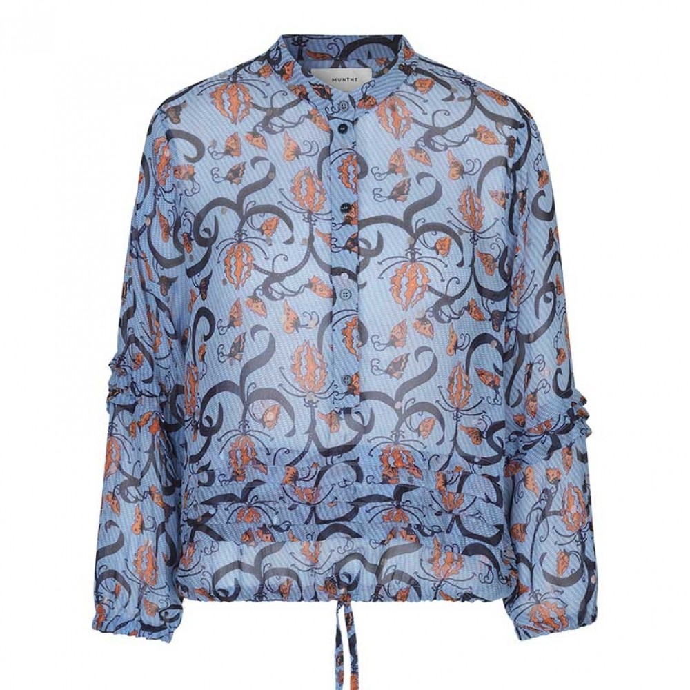 Munthe bluse - Anastacia Blouse, Indigo