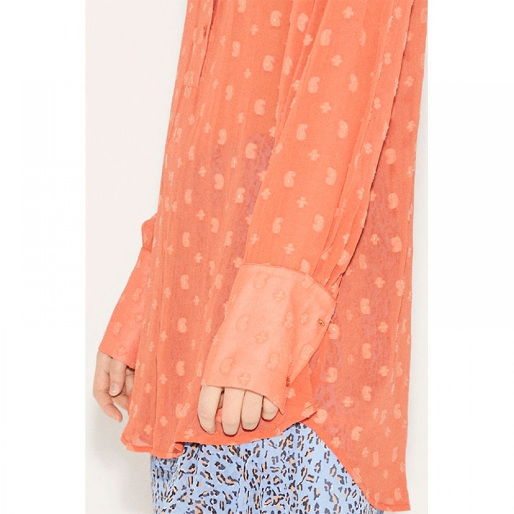 Munthe skjortebluse - Affair Blouse, Orange