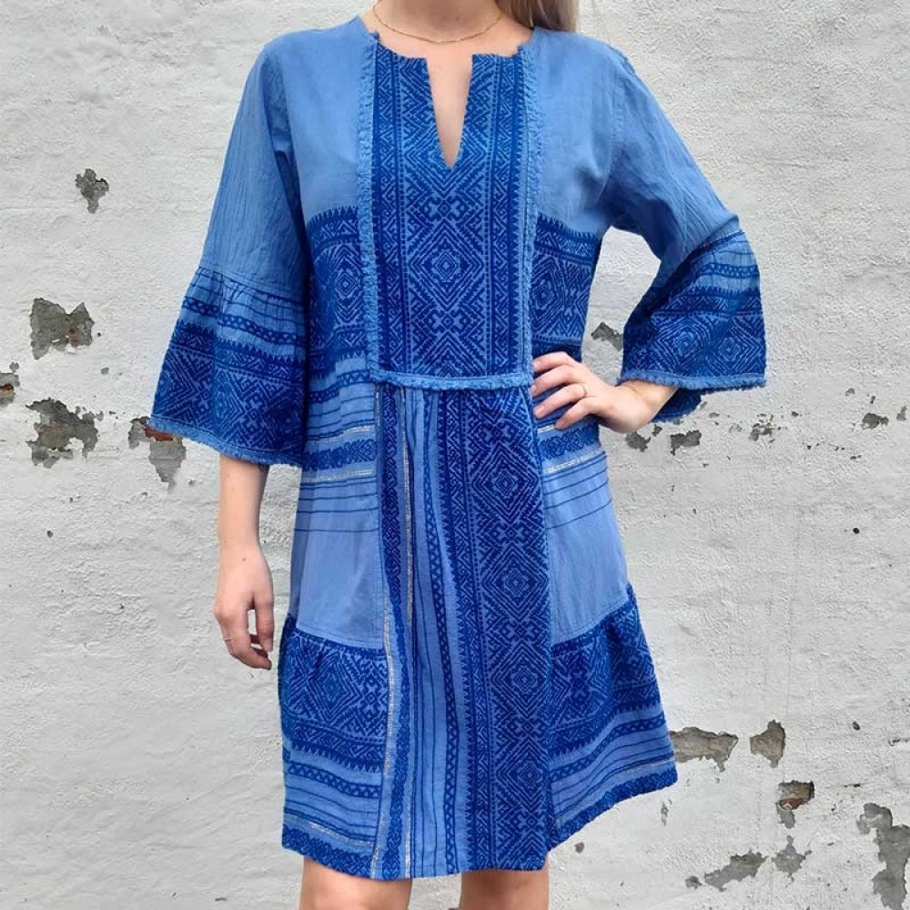 NEJMA kjole - Maddy Short Dress, Blue