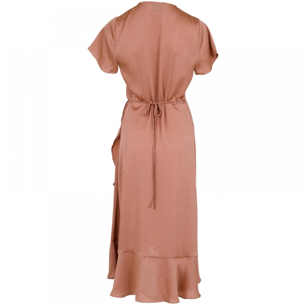 Neo Noir kjole - Magga Solid Dress, Caramel