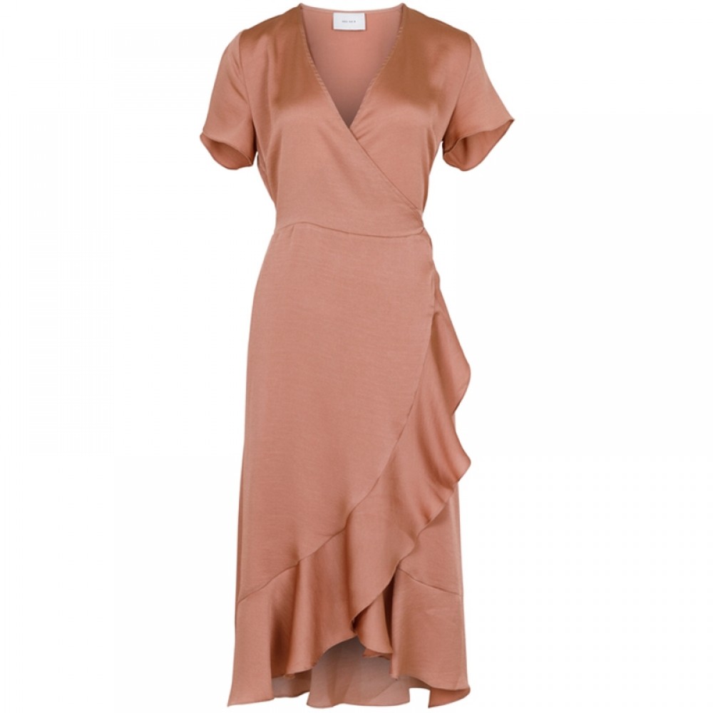 Neo Noir kjole - Magga Solid Dress, Caramel