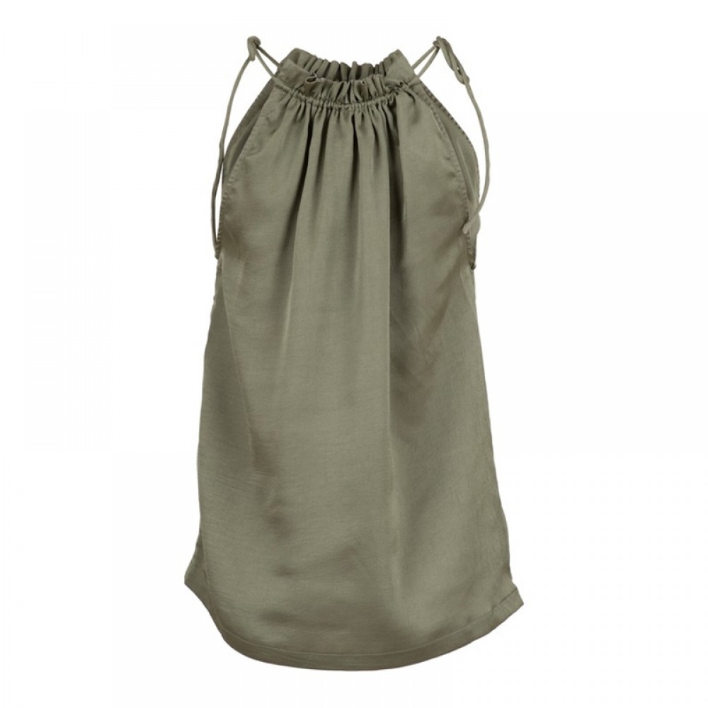 Neo Noir top - Paula Top, Dusty Army