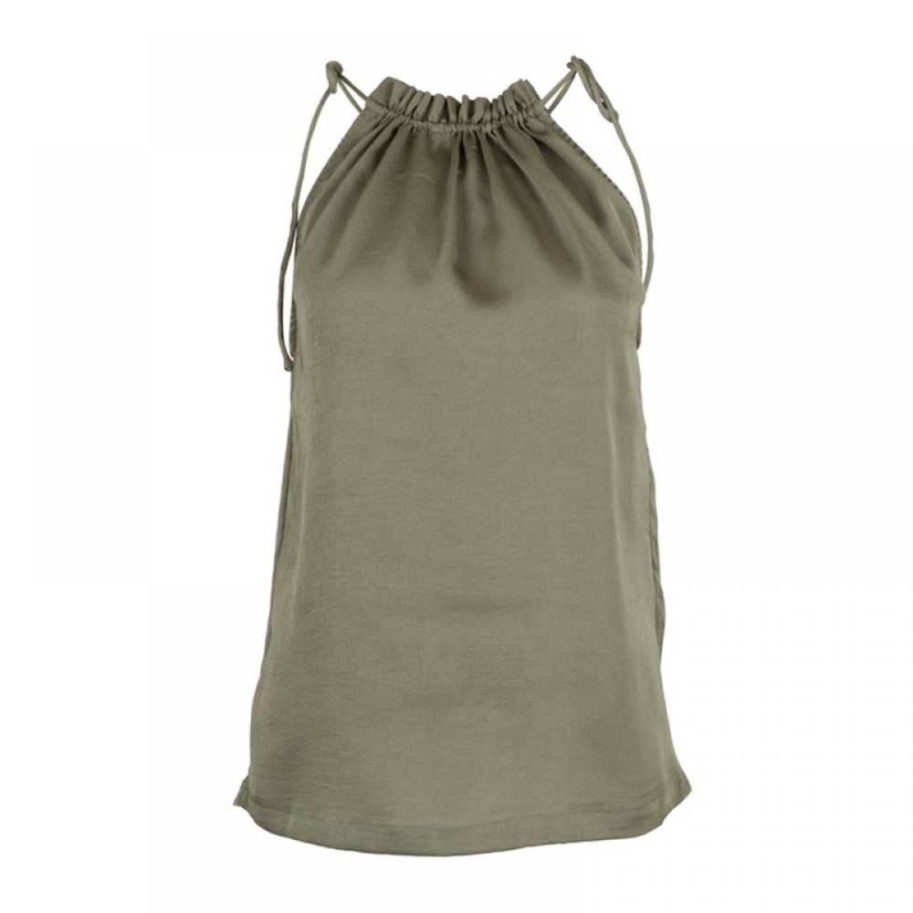 Neo Noir top - Paula Top, Dusty Army