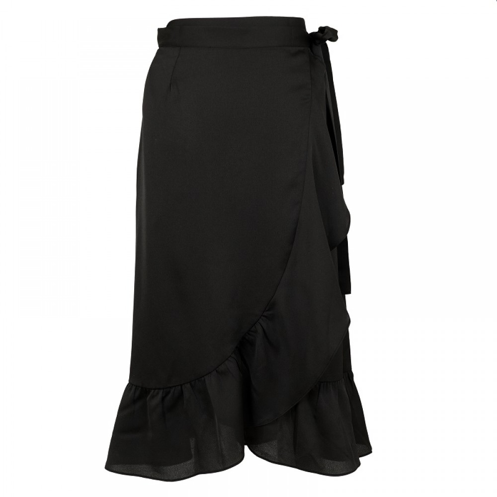 Neo Noir nederdel - Mika Solid Skirt, Black
