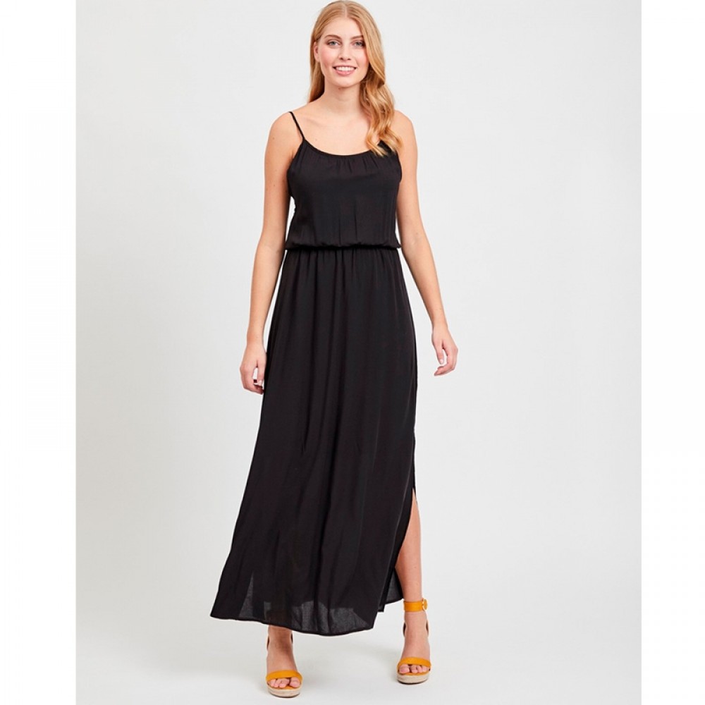 Object kjole - Clarissa Singlet Maxi Dress, Black