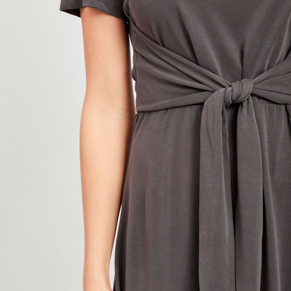 Object kjole - Ashley SS Dress, Grey