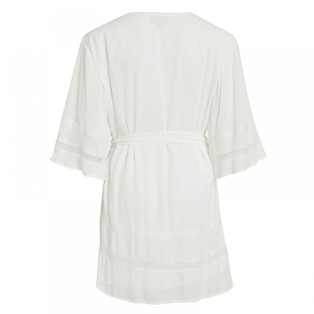 Object kjole - Janette 3/4 Short Dress, Gardenia