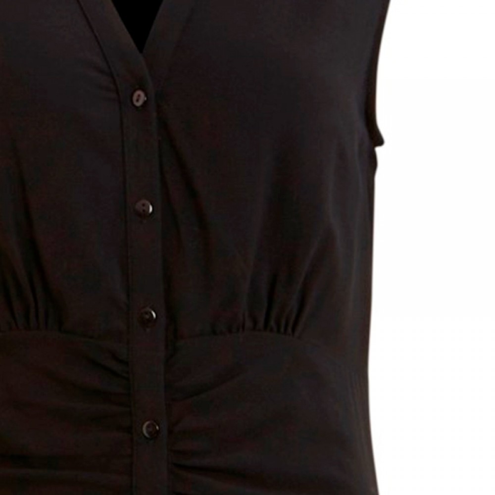 Object kjole - Clarissa SL Short Dress, Black