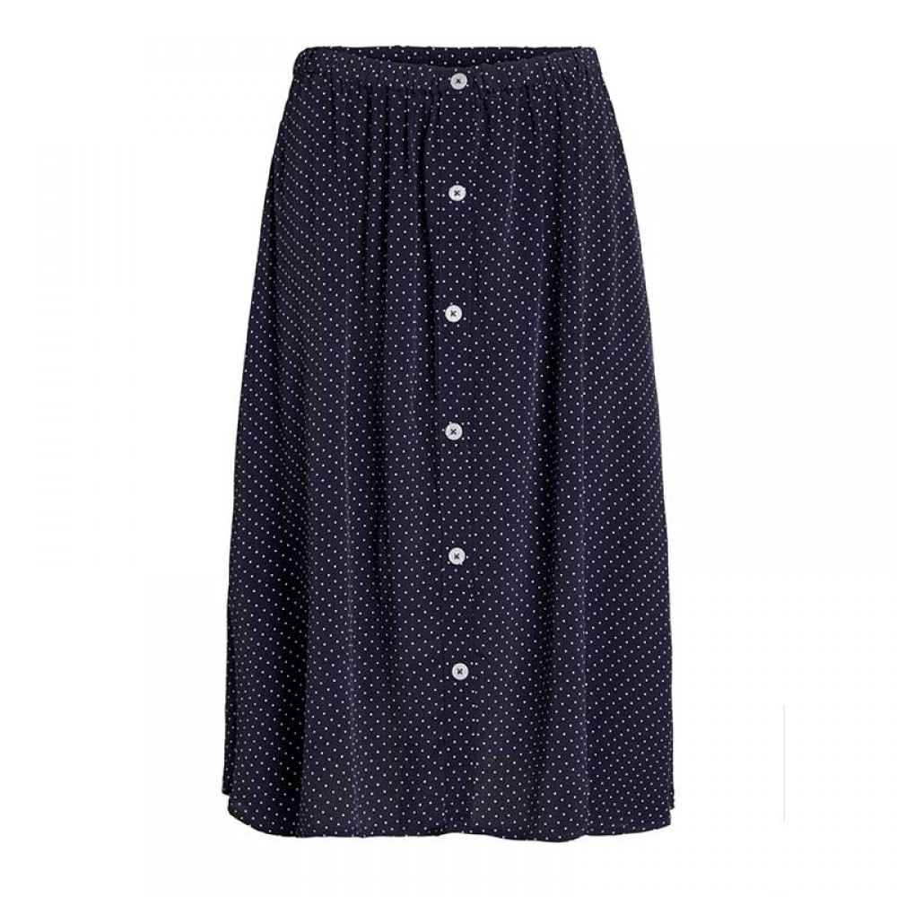 Object nederdel - Lemon Midi Skirt, Sky Captain