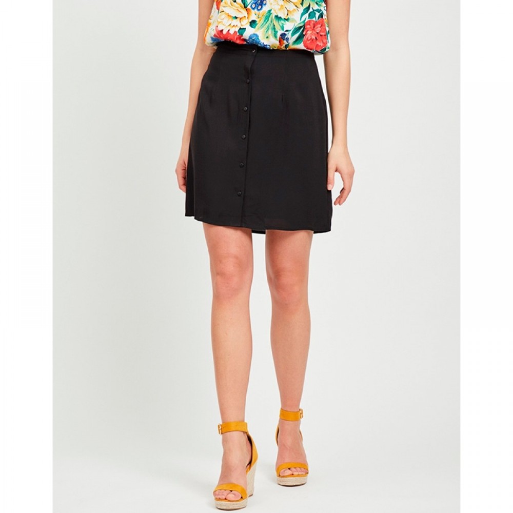 Object nederdel - Clarissa Short Skirt, Black