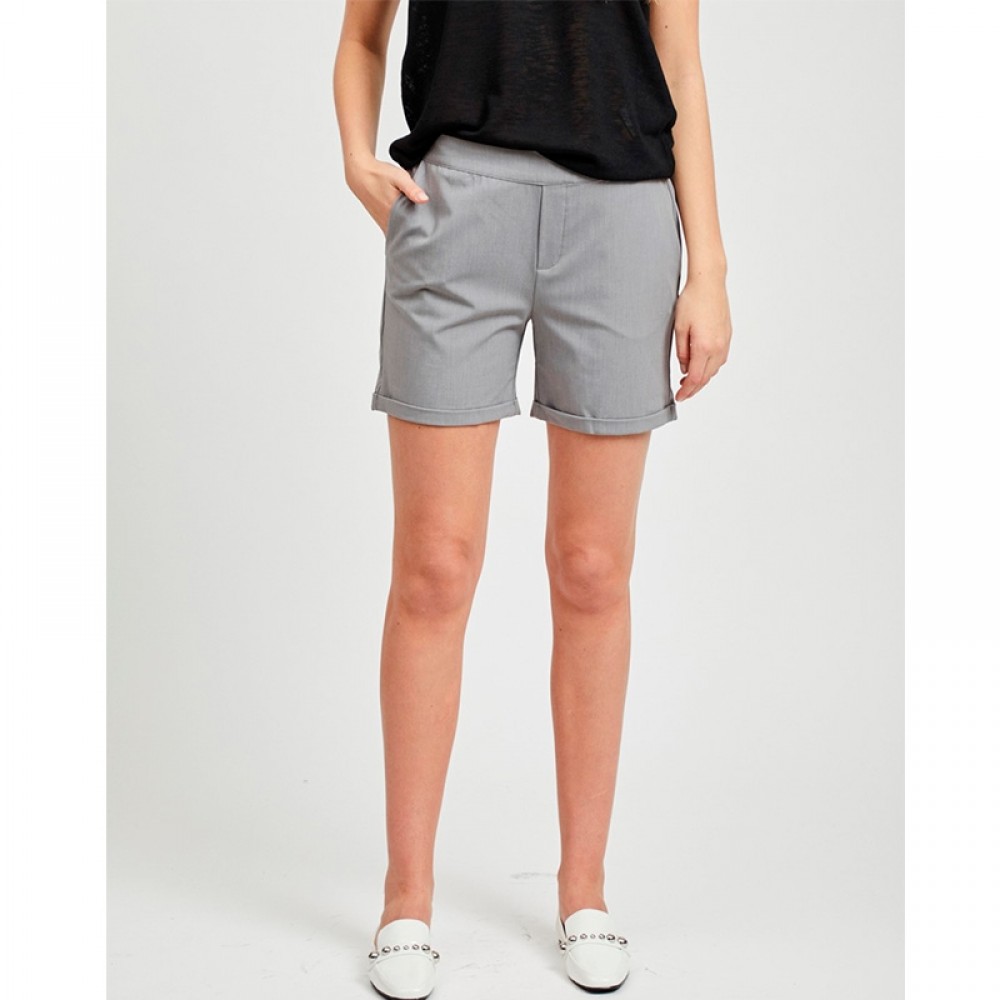 Object shorts - Cecilie Shorts, Medium Grey Melange