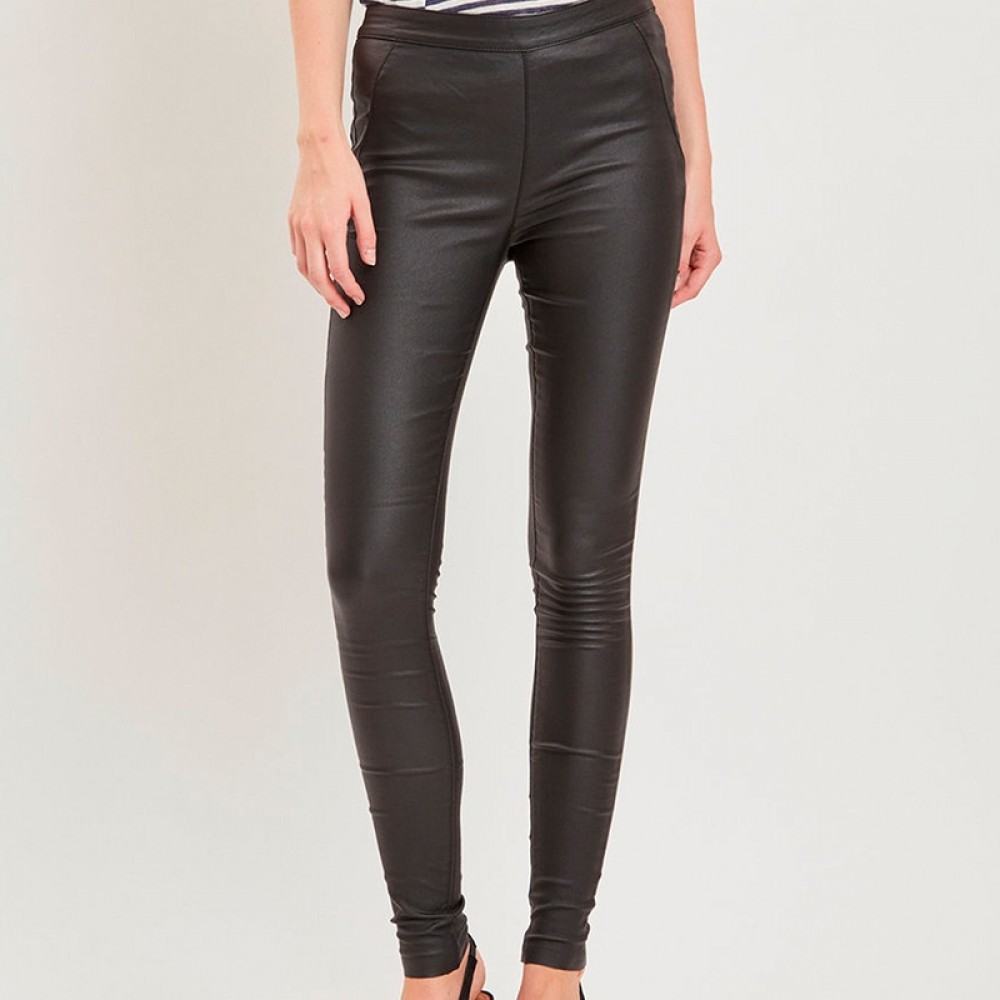 Object coated leggings - Belle, Black