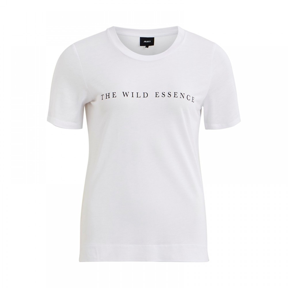 Object bluse - Jevetta SS Tee, White