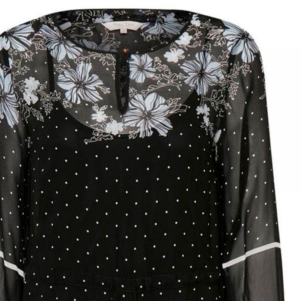 Part Two kjole - Palma Dress, Artwork Black