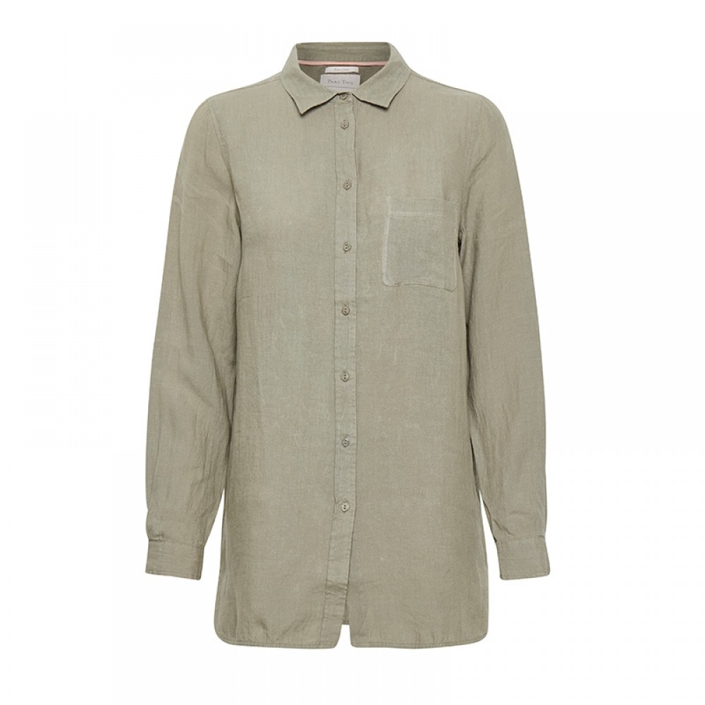 Part Two skjorte - Kiva Shirt, Vetiver 