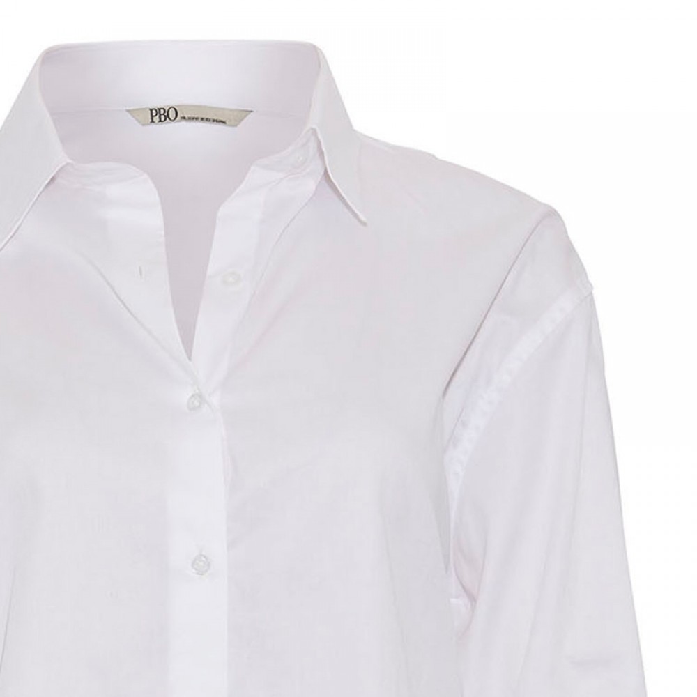 PBO skjorte - Bizzy Shirt, White