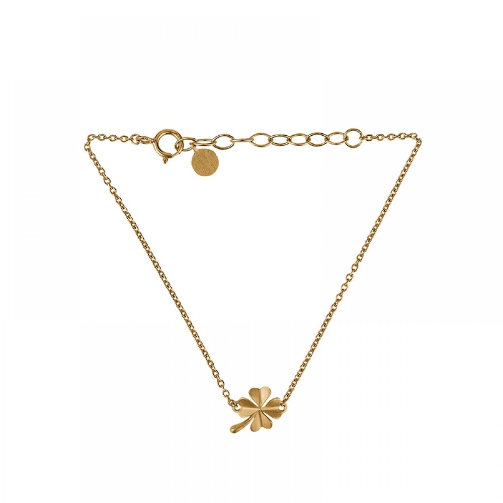 Pernille Corydon armbånd - Clover Bracelet, Guld