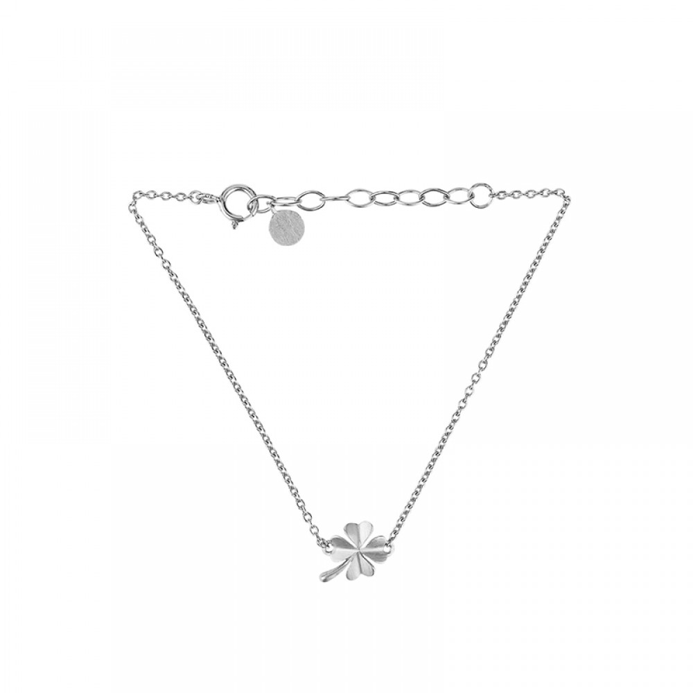 Pernille Corydon armbånd - Clover Bracelet, Sølv