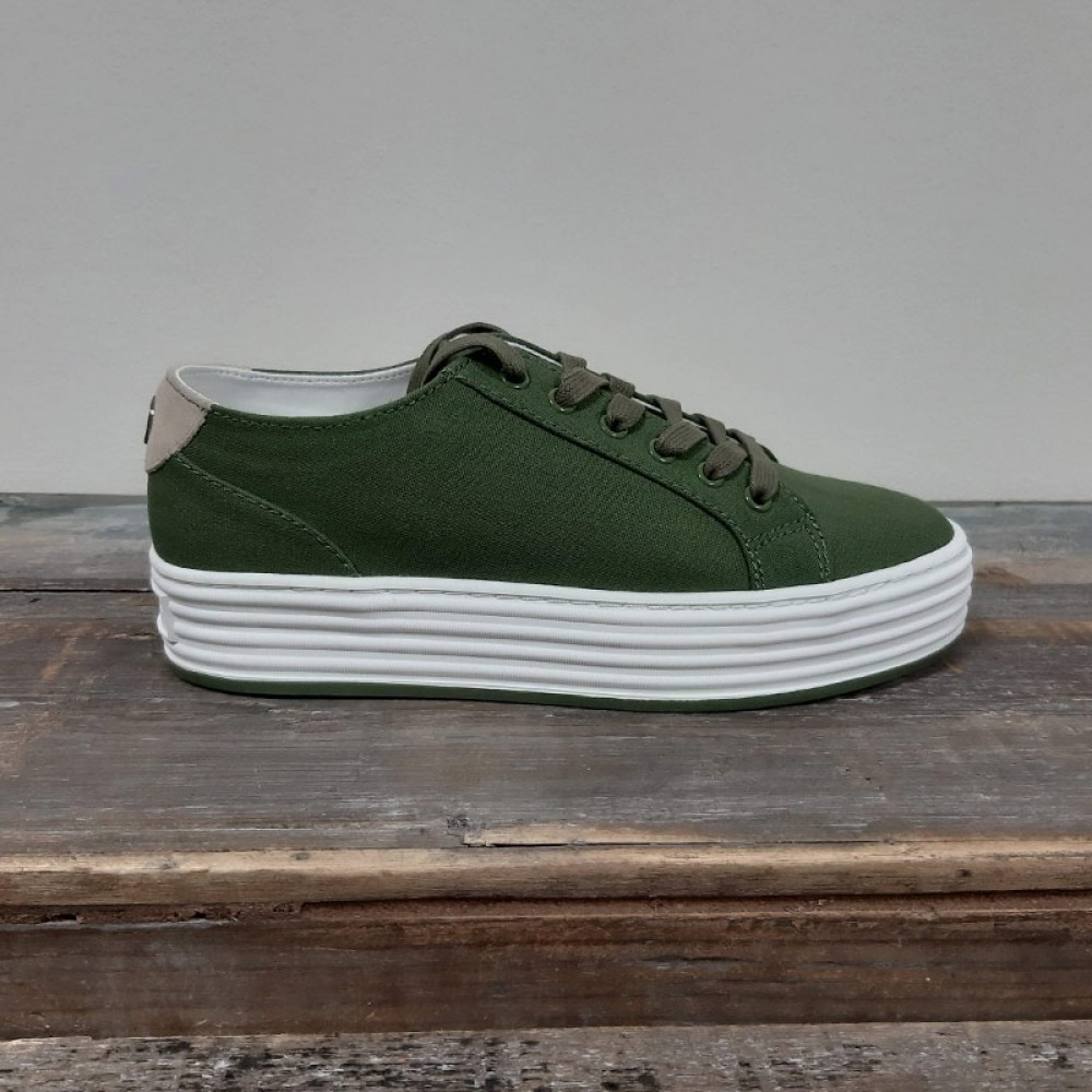 Philip Hog sneakers - Sandy, Canvas, Pine GreenSand