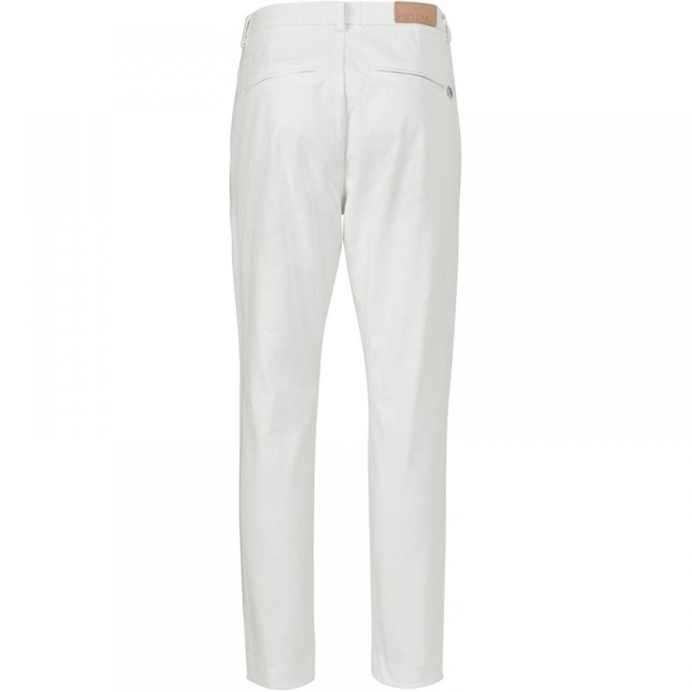 PIESZAK bukser - Anika Chino, Optical White