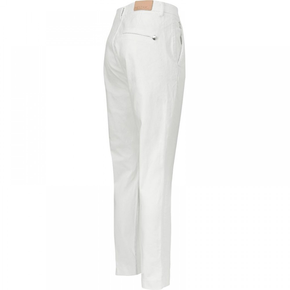 PIESZAK bukser - Anika Chino, Optical White