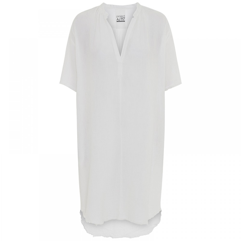 Project AJ117 kjole - Verona DK18, White