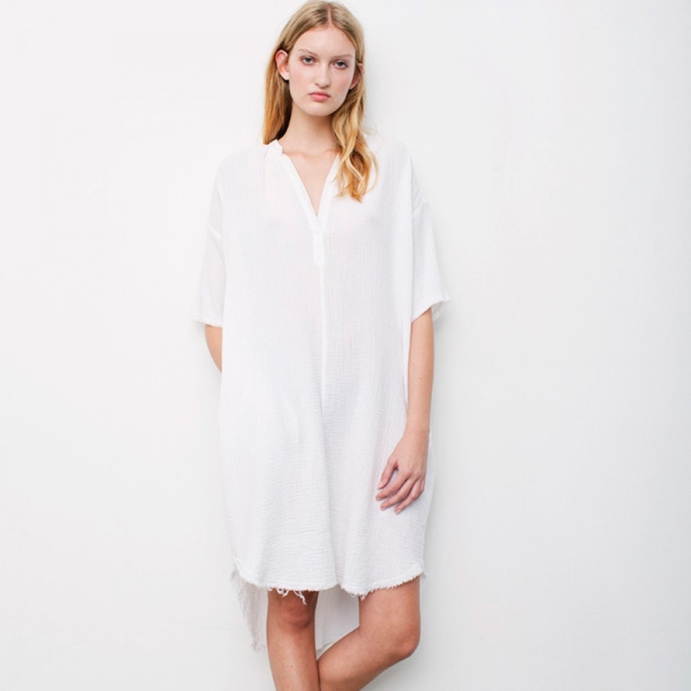 Project AJ117 kjole - Verona DK18, White