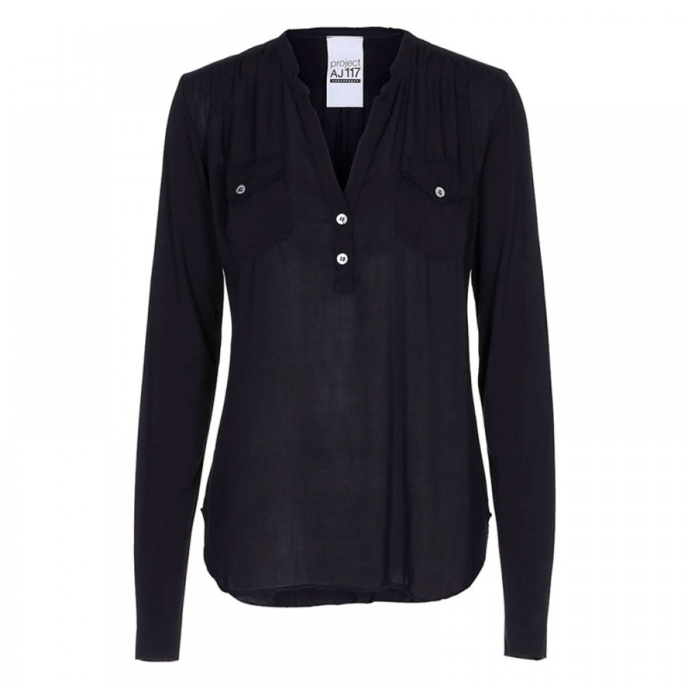 Project AJ117 bluse - Moe, Black