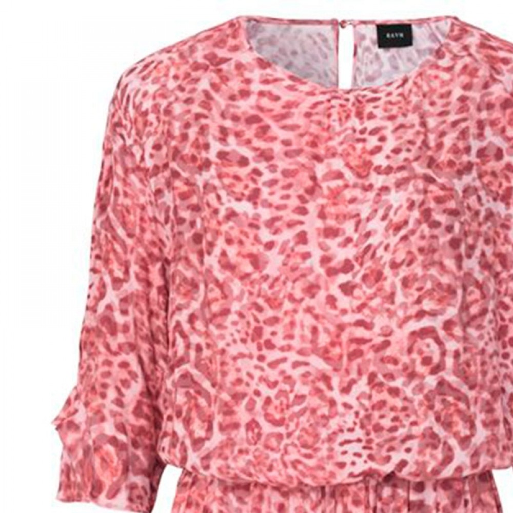 RAVN kjole - Fontana Dress, Blured Leo