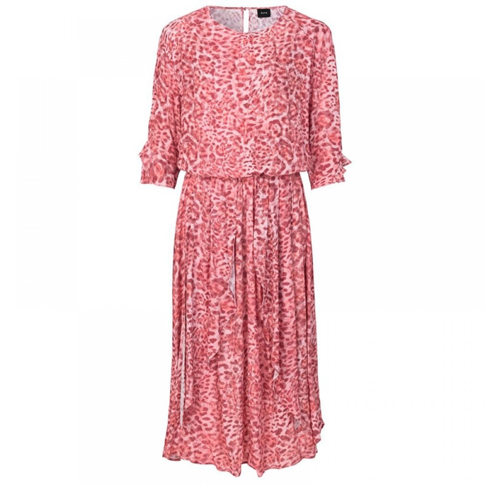 RAVN kjole - Fontana Dress, Blured Leo