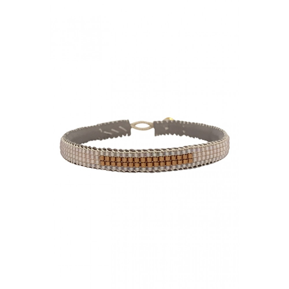 Tembi Jewellery armbånd - BONE RMD233, Pink - Rose